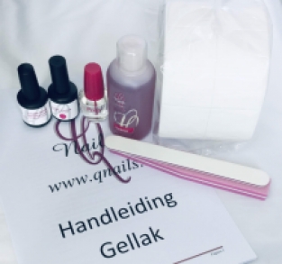 Startpakket Q Nails Gelpolish met handleiding