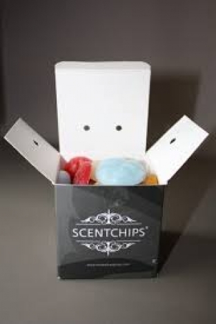 Scentschips doosje Suede Cerise