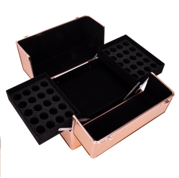 Beauty koffer gold design