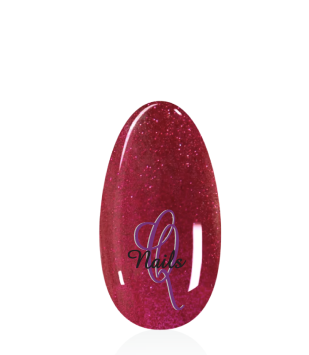 Bordeaux Sparkly Q Diamond Gelpolish