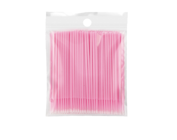 Wimperapplicators roze 100 stuks