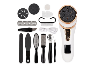 Electric foot file, portable callus remover MT510