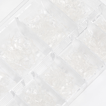 Transparante korte nageltips 500stuks