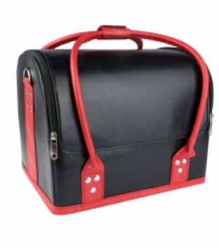 Beauty Koffer Black/Red