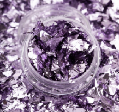 Flakes Metallic Alu Qnails