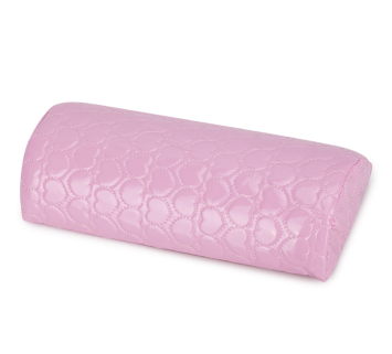 Manicure kussen roze hartjes